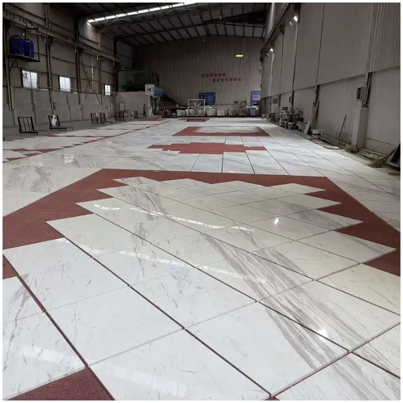 Jazz White Marble Cut to Size Tile