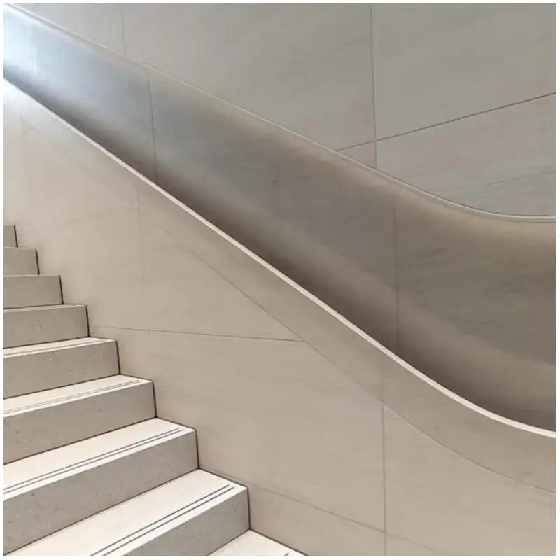 Moca Cream Limestone Office Building Wall Project Moca Cream Limestone office building wall project using beige limestone cladding panels