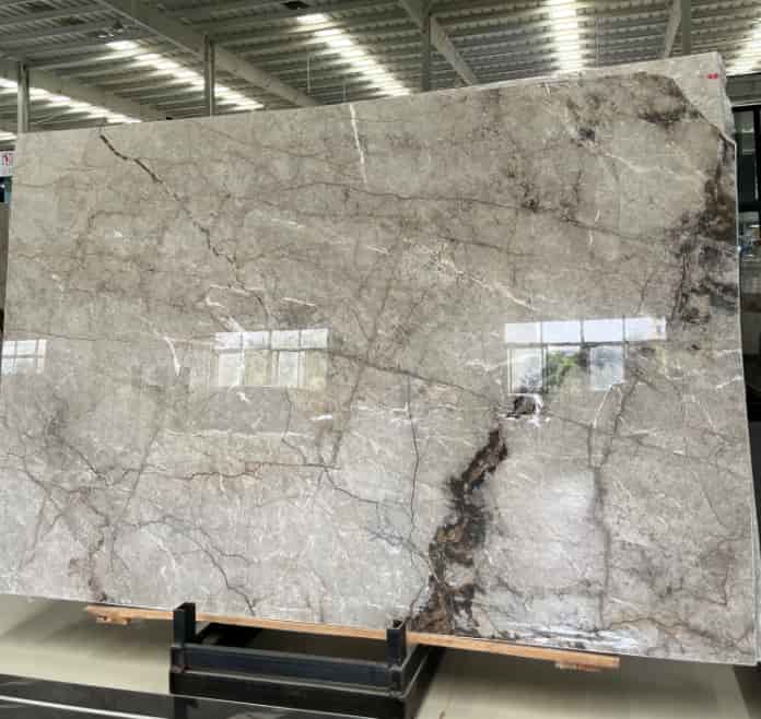 Modern Minimalist Grey Marble