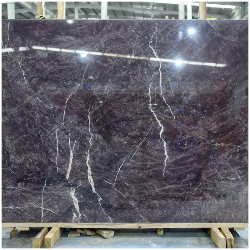 Monet Purple Marble Slab Monet Purple Marble Slab