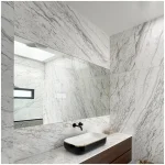 Volakas Marble Maintenance Samples: Water Marks, Soap Film, and Cleaner Approval Before Handover