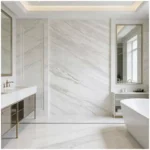 Volakas Marble Shower Walls Need More Than a Good Sample