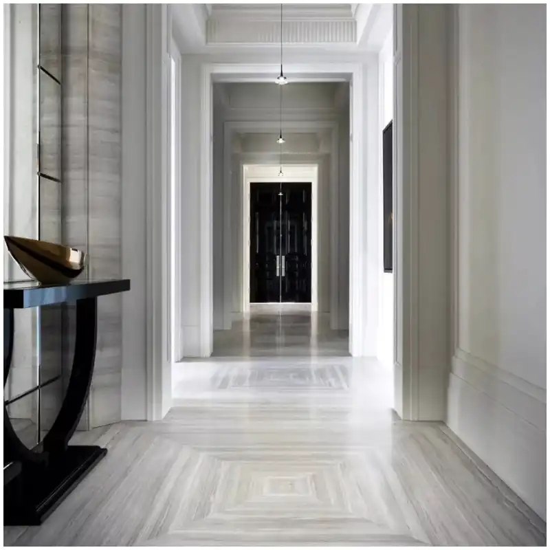 Wooden White Marble Luxury Villa Interior Wooden White Marble Luxury Villa Interior