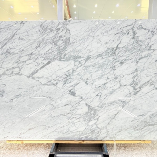 Statuario Bianco Marble Slab