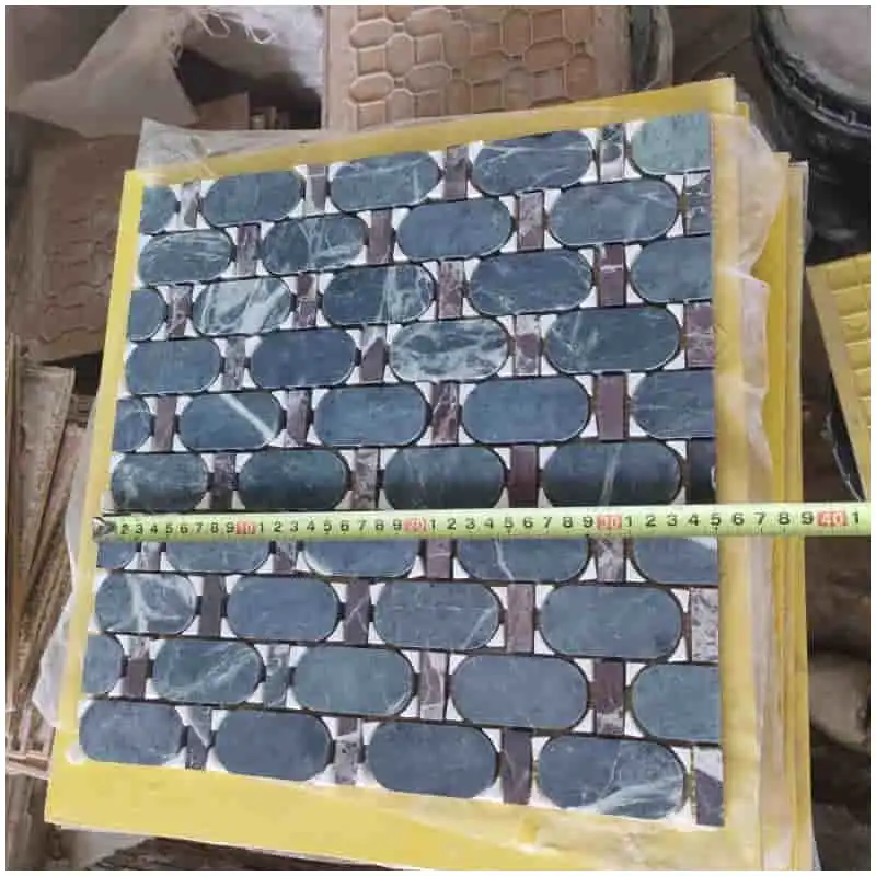 Prada Green Marble Mosaic Tiles Prada Green Marble Mosaic Tiles