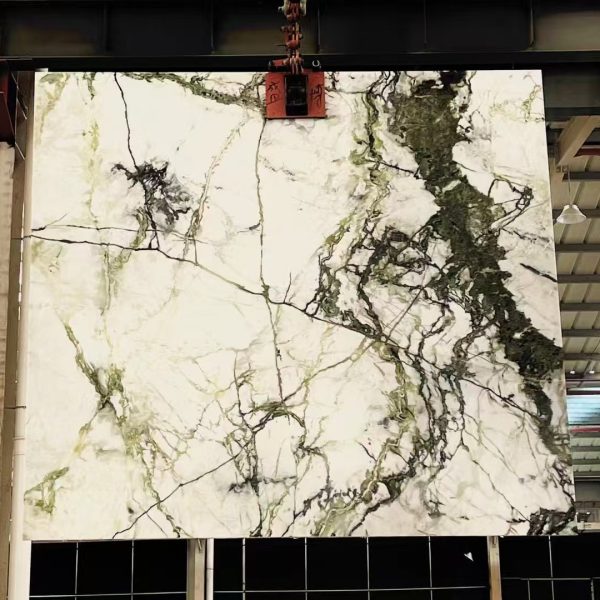 Clivia White Marble Slab