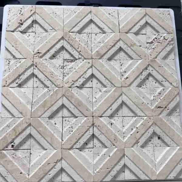travertine mosaics tiles