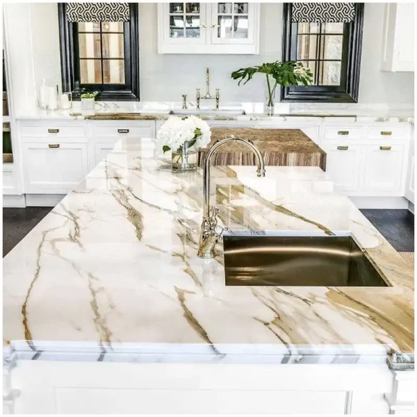 Calacatta Macchia Vecchia or Calacatta Gold for White Marble Projects