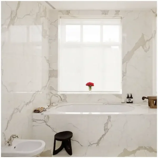 Calacatta-Marble-Batch-Matching-for-Hotel-Bathrooms