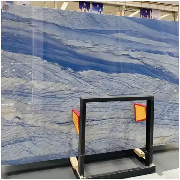 Macaubas Azul Blue Quartzite Slab