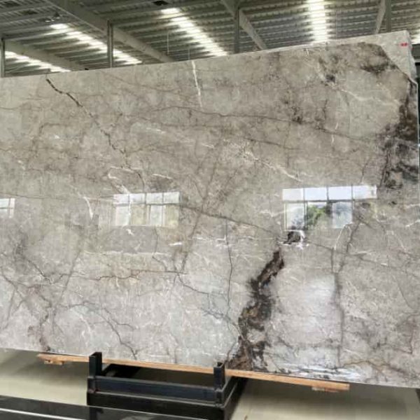 Modern Minimalist Grey Marble