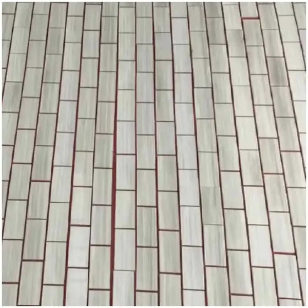 Natural White Marble with Wood Vein