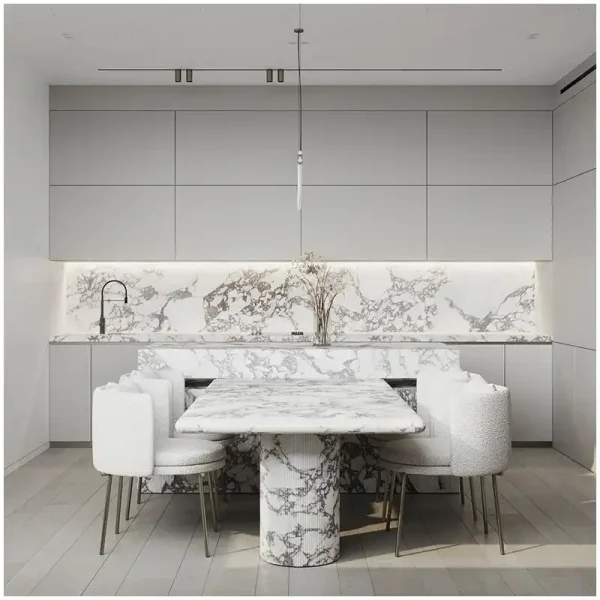 When White Marble Needs Refinishing Instead of More Cleaning